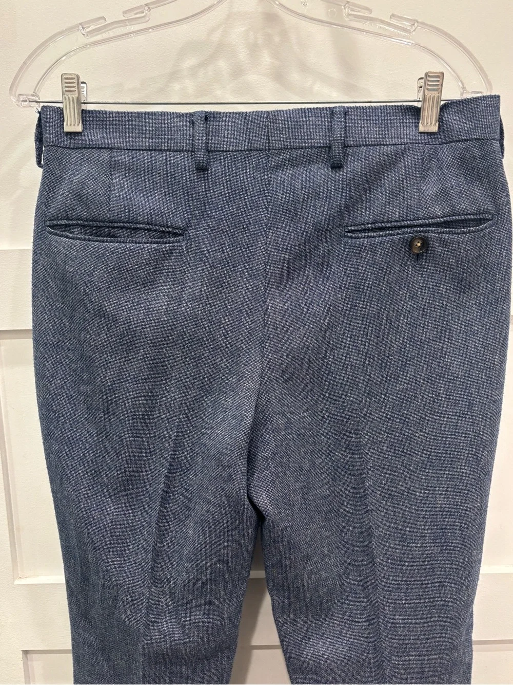 J. Crew  Thompson Navy Heather Two-Button Sport Coat & Tapered Leg Trousers